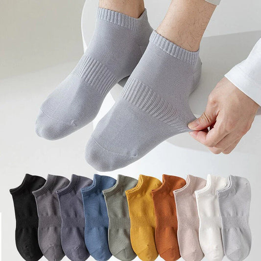 Ankel Length High Quality Cotton Men Socks ( Pack Of 10 )