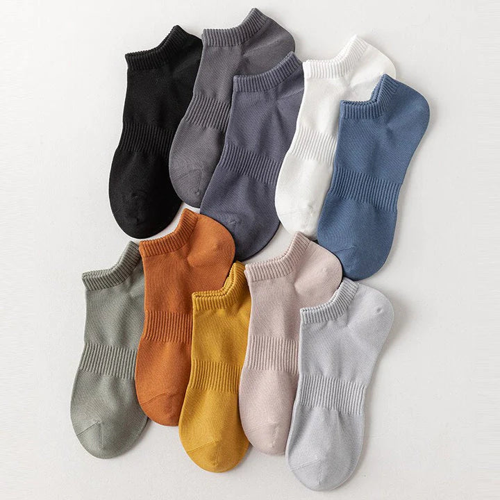 Ankel Length High Quality Cotton Men Socks ( Pack Of 10 )