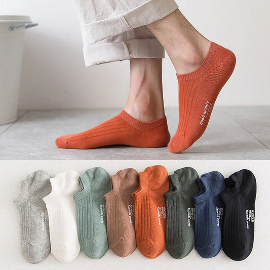 Ankel Length Men Cotton Socks ( Pack Of 8 )